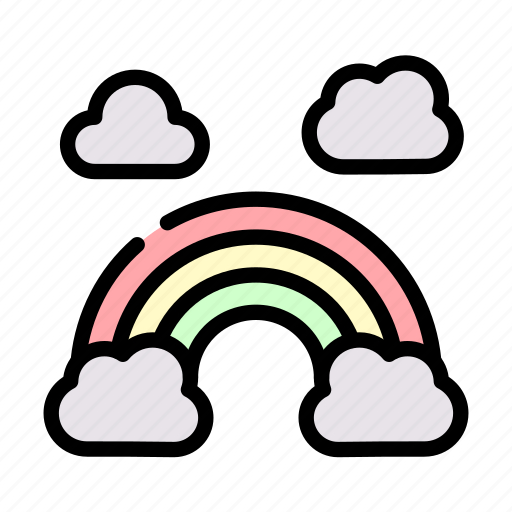 Nature, rainbow, spring, weather icon - Download on Iconfinder