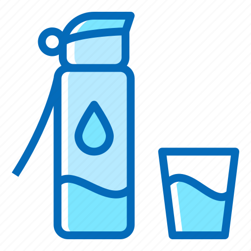 Spring, season, drink, bottle, water icon - Download on Iconfinder