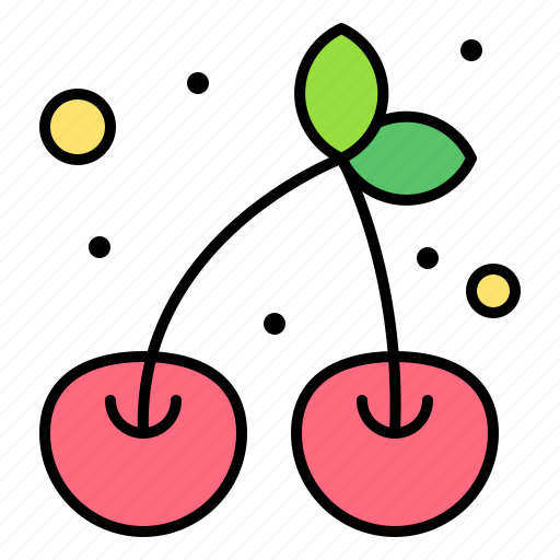 Cherry, food, fruit, organic, vegan icon - Download on Iconfinder