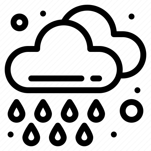 Cloud, drop, rain, spring, weather icon - Download on Iconfinder