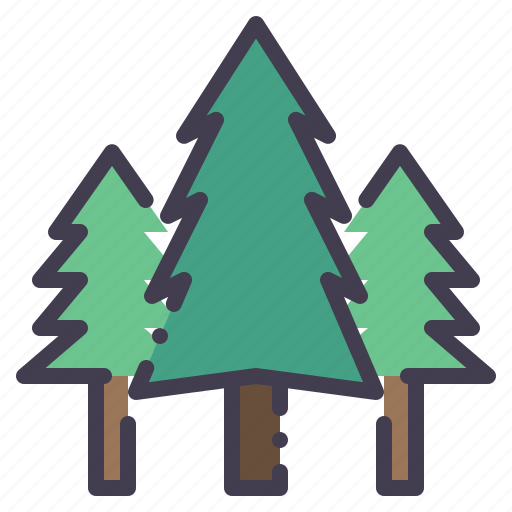 Pines, tree, christmas, forest, pine icon - Download on Iconfinder