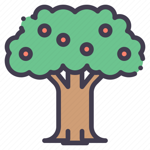 Tree, fruit, farm, spring, gardening icon - Download on Iconfinder