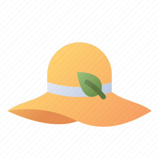 Hat, leaf, fashion, brimmed, wide icon - Download on Iconfinder