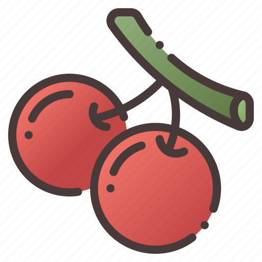 Cherries, cherry, fruit, berry, berries icon - Download on Iconfinder