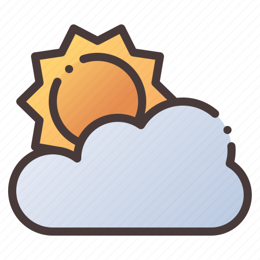 Sun, sunny, cloud, weather, forecast icon - Download on Iconfinder