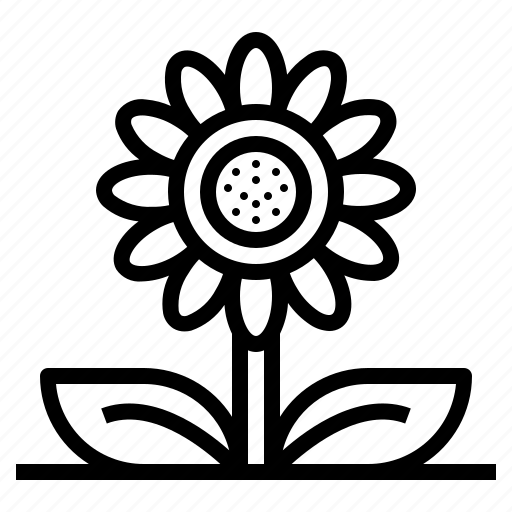 Sunflower, spring, nature, season, springtime, colorful, illustration icon - Download on Iconfinder