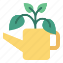 watering, can, gardening, tool, plant
