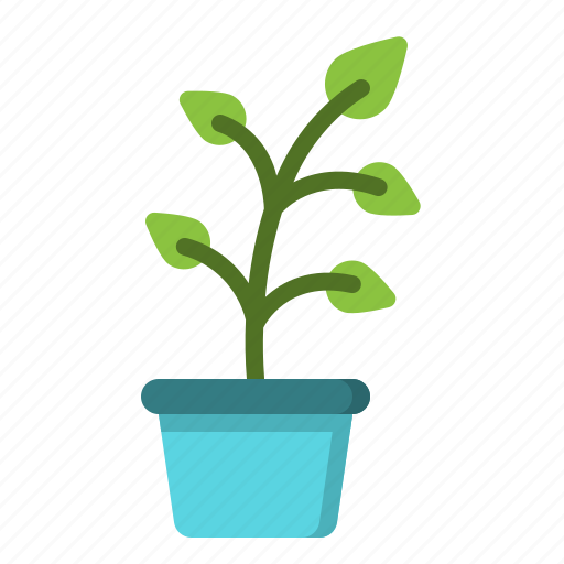 Plant, seeding, pot, growth, gardening icon - Download on Iconfinder