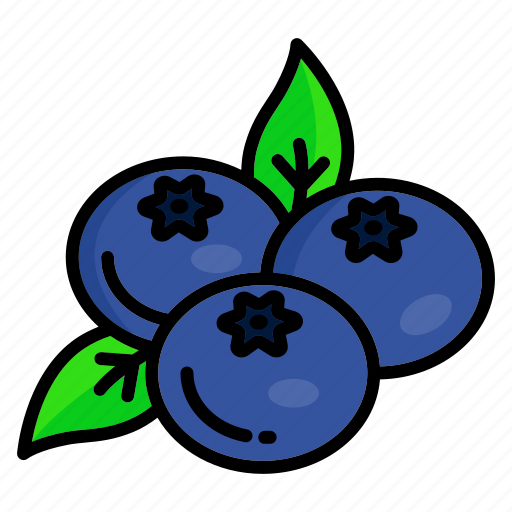 Blueberry, berries, berry, fruit, nature icon - Download on Iconfinder