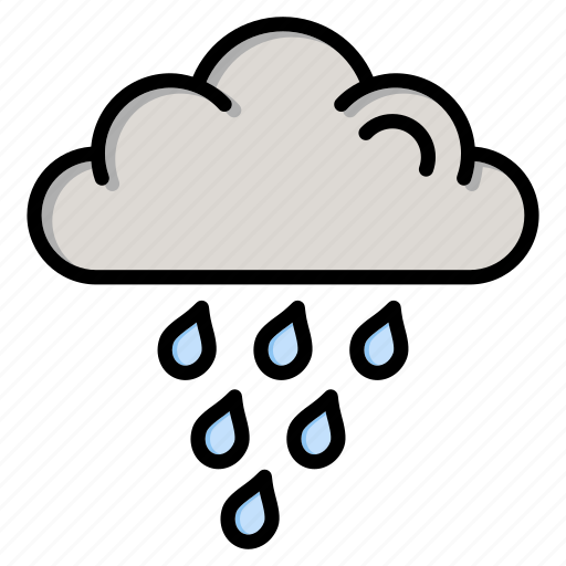 Rain, drop, rainy, weather, spring icon - Download on Iconfinder