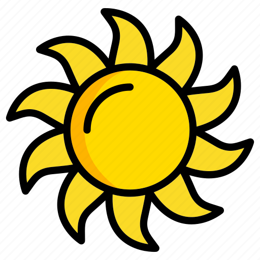 Sun, heat, nature, shine, sunny icon - Download on Iconfinder