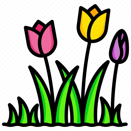 Tulip, flower, garden, nature, tulips icon - Download on Iconfinder