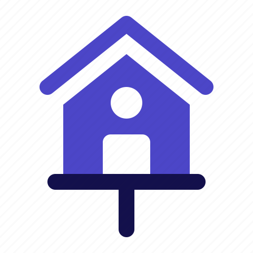 Birdhouse, house, nest box, pet house icon - Download on Iconfinder