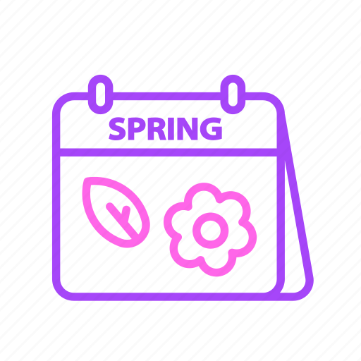 Calendar, date, flower, nature, plant, spring icon - Download on Iconfinder