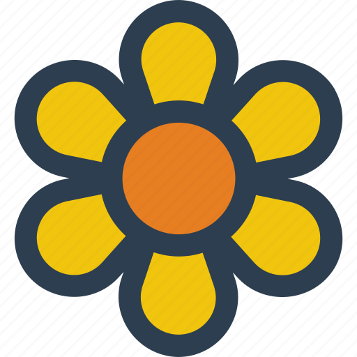 Flower, blossom, sunflower, flora, nature, spring icon - Download on Iconfinder