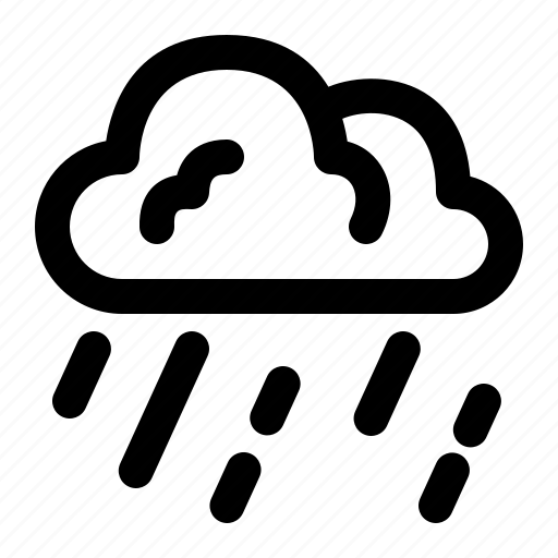Rainy, rain, weather, wet, nature, water, season icon - Download on Iconfinder