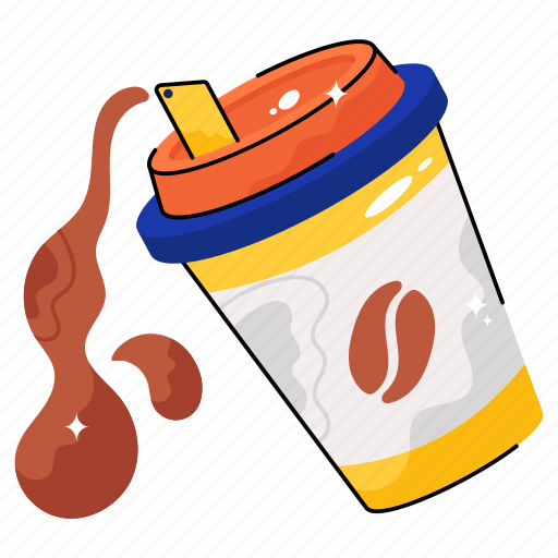 Cup, coffee, cafe, drink sticker - Download on Iconfinder