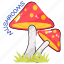 mushrooms, food, vegetable 
