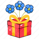 holiday, box, happy, gift, birthday