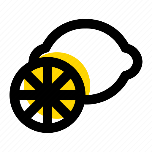 Food, fresh, fruit, healthy, juicy, lemon, yellow icon - Download on Iconfinder