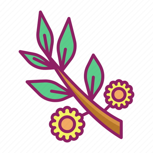 Flower, leaf, spring, tree icon - Download on Iconfinder