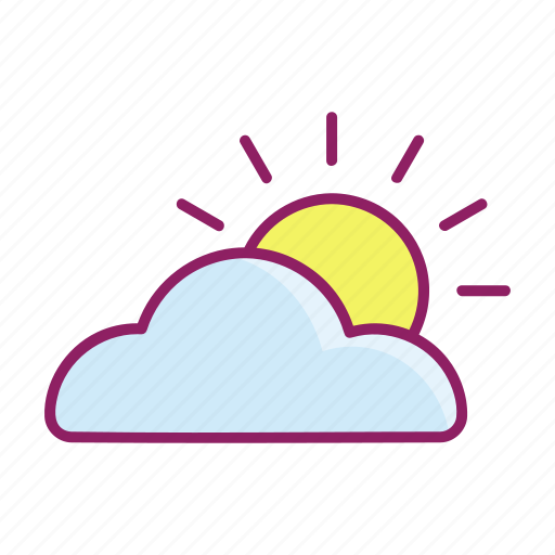 Cloud, spring, summer, sun icon - Download on Iconfinder