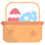 egg, bucket, egg bucket, easter-egg, easter-gift, easter-drink, celebration, easter, decoration 