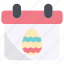 calendar, easter, eggs, celebration, religion, festival, holiday 
