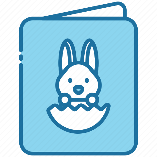 Greeting, card, greeting card, celebration, invitation-card, easter, bunny icon - Download on Iconfinder