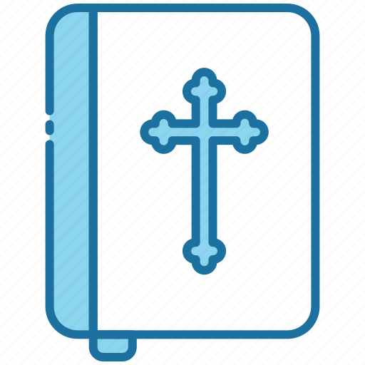 Bible, religion, christian, book, cross, religious, christianity icon - Download on Iconfinder