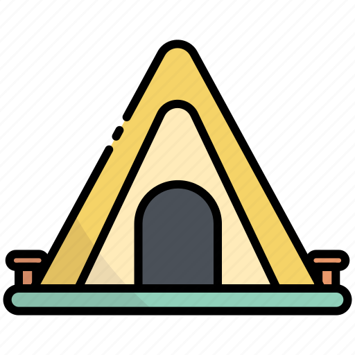 Tent, camping, camp, outdoor, adventure icon - Download on Iconfinder
