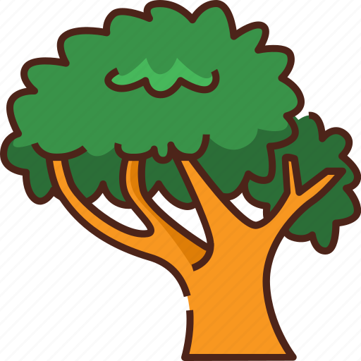 Tree, nature, plant, green, garden, spring, natural icon - Download on Iconfinder
