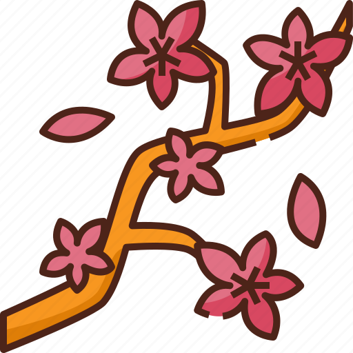 Cherry blossom, sakura, flower, sakura festival, japan, spring, sakura blossom icon - Download on Iconfinder