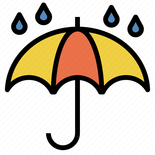 Rain, rainy, shower, umbrella, wet icon - Download on Iconfinder