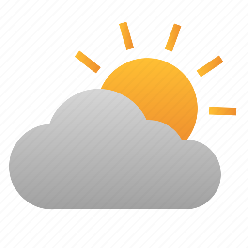Cloud, cloudy, spring, sun, weather icon - Download on Iconfinder