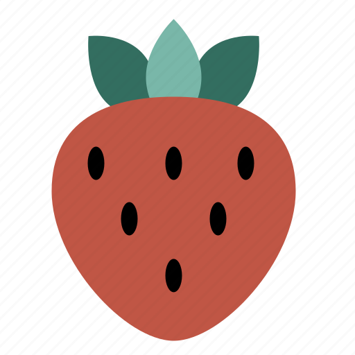 Spring, strawberry, food, fruit, organic, vegan icon - Download on Iconfinder