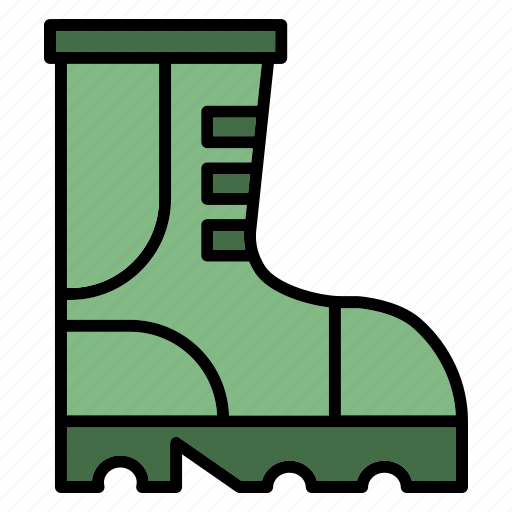 Boots, shoes, footwear, fashion, shoe, spring, garden icon - Download on Iconfinder
