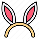 bunny, ears, rabbit, easter, decoration, holiday, spring