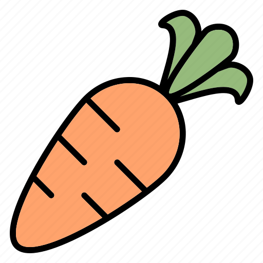 Carrot, vegetable, healthy, food, fresh, vegetarian, spring icon - Download on Iconfinder