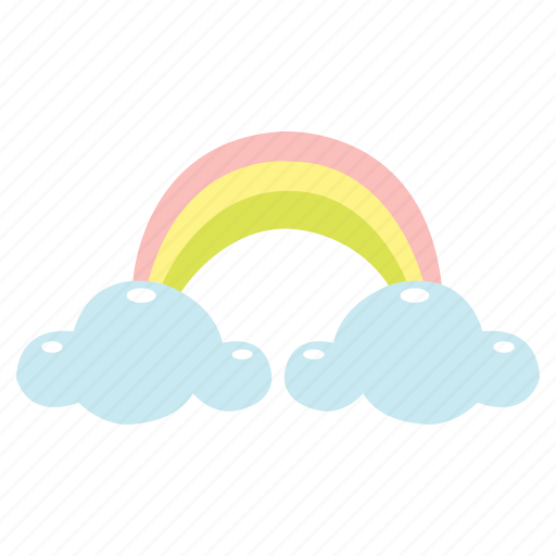 Cloud, rain, rainbow, spring, sun, weather icon - Download on Iconfinder