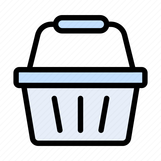 Basket, cart, trolley, spring, season icon - Download on Iconfinder