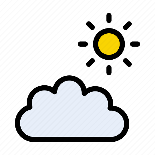 Cloud, sun, weather, climate, forecast icon - Download on Iconfinder