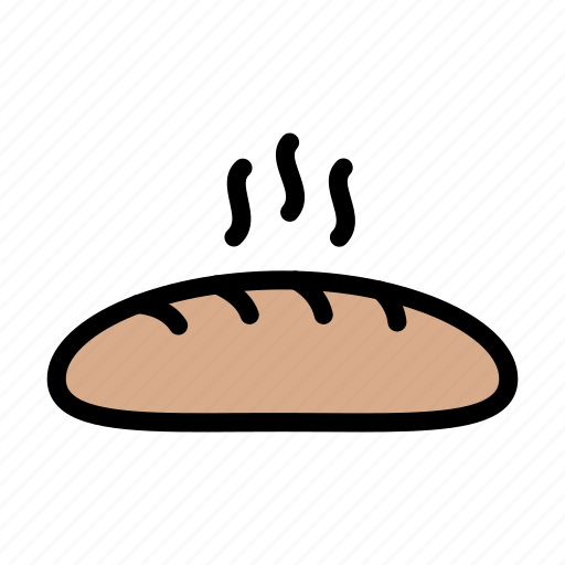 Loaf, bread, food, hot, meal icon - Download on Iconfinder