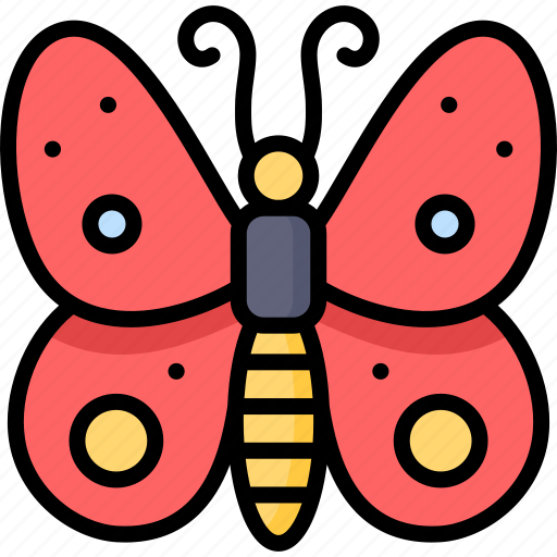 Spring, butterfly, animal, nature, insect icon - Download on Iconfinder