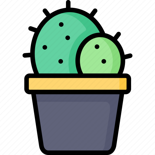 Spring, season, cactus, flower, decoration, plant icon - Download on Iconfinder