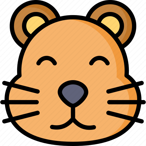Otter, animals, cute, face, animal icon - Download on Iconfinder