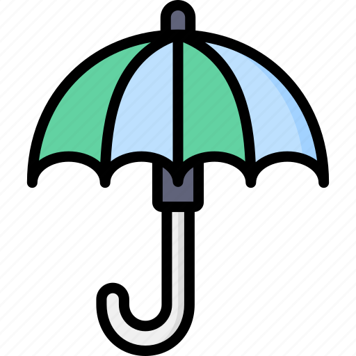 Spring, umbrella, weather, rain, protection icon - Download on Iconfinder