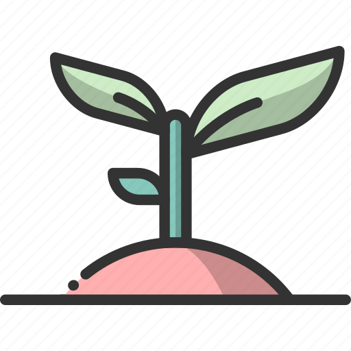 Spring, lineal, season, growth, plant icon - Download on Iconfinder