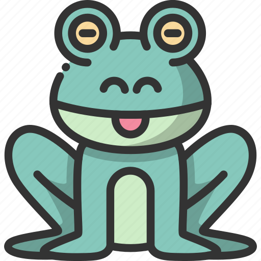 Spring, lineal, season, frog, amphibian icon - Download on Iconfinder