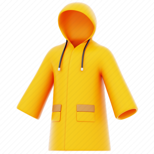 Rain, forecast, clothing, spring, clothes 3D illustration - Download on Iconfinder